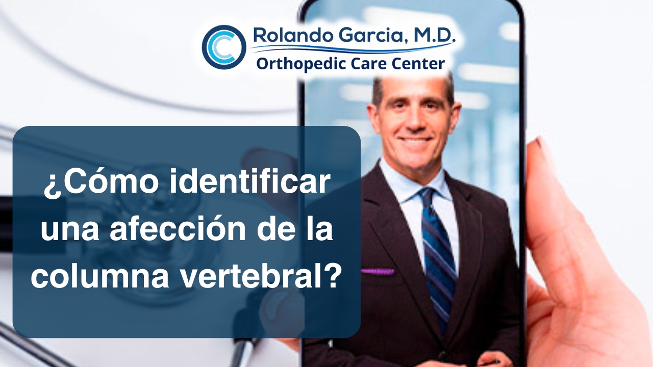 ¿Cómo identificar con precisión una afección de la columna vertebral?