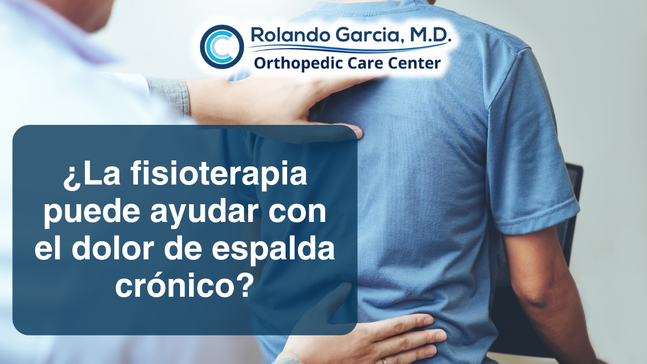 ¿La fisioterapia puede ayudar con el dolor de espalda crónico?
