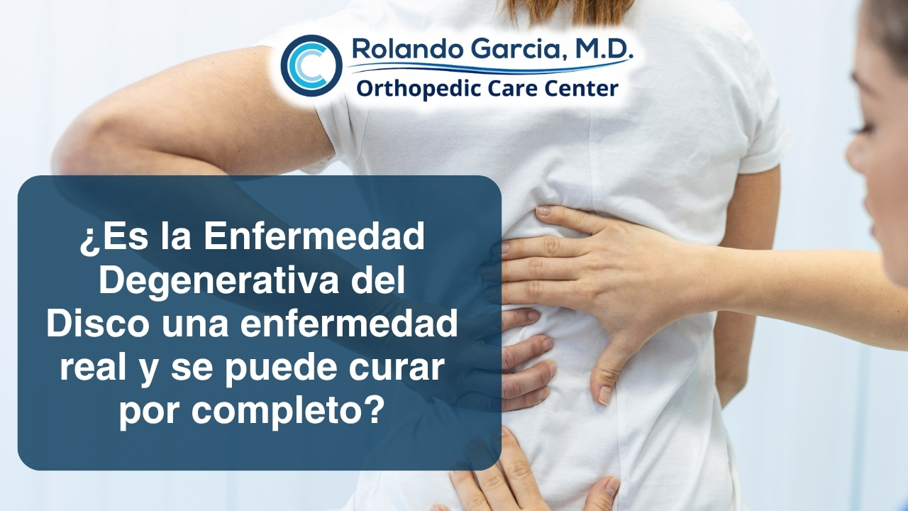 ¿Es la Enfermedad Degenerativa del Disco una enfermedad real y se puede curar por completo?