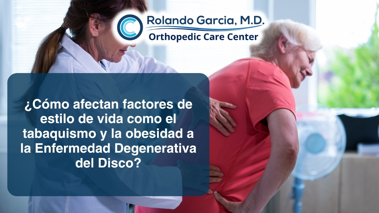 ¿Cómo afectan factores de estilo de vida como el tabaquismo y la obesidad a la Enfermedad Degenerativa del Disco?