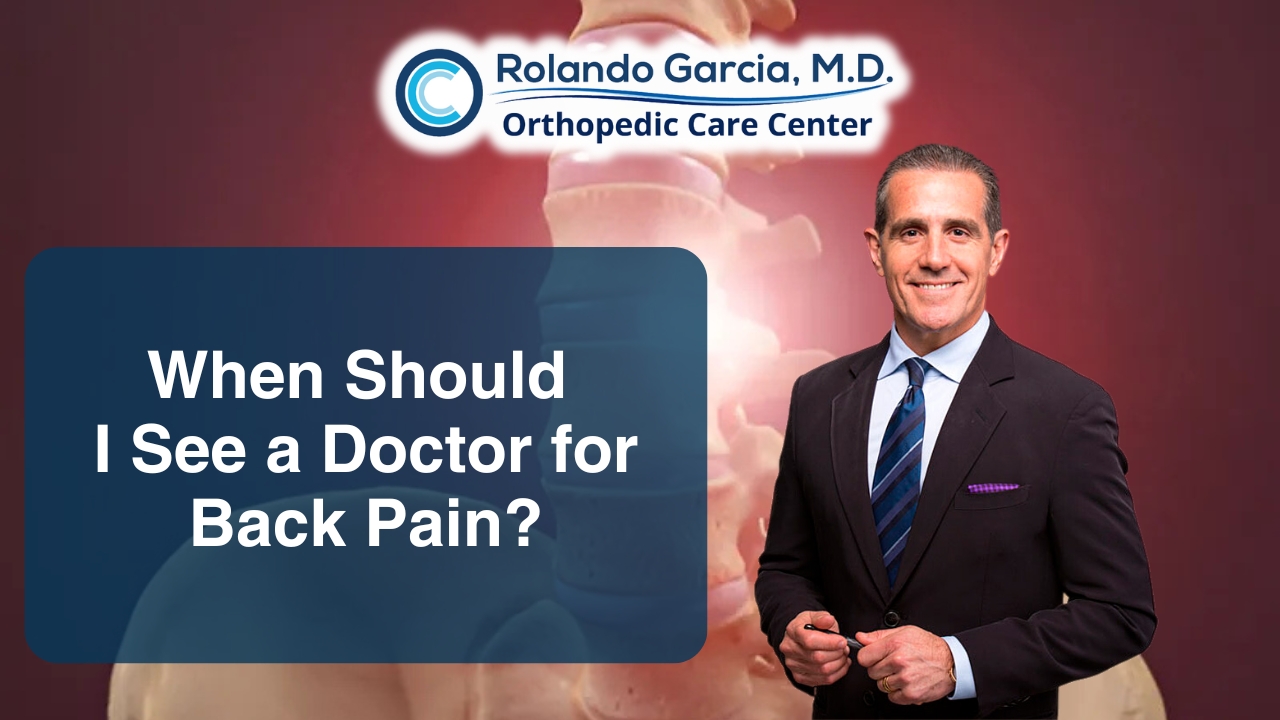 When Should I See a Doctor for Back Pain?