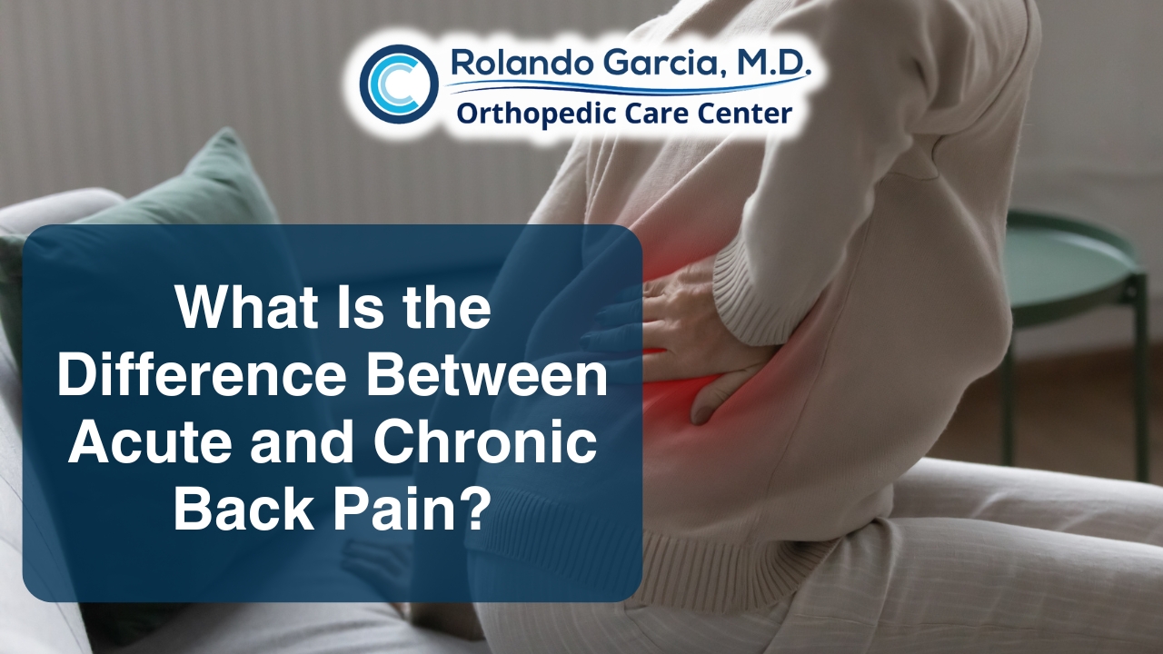 What Is the Difference Between Acute and Chronic Back Pain?