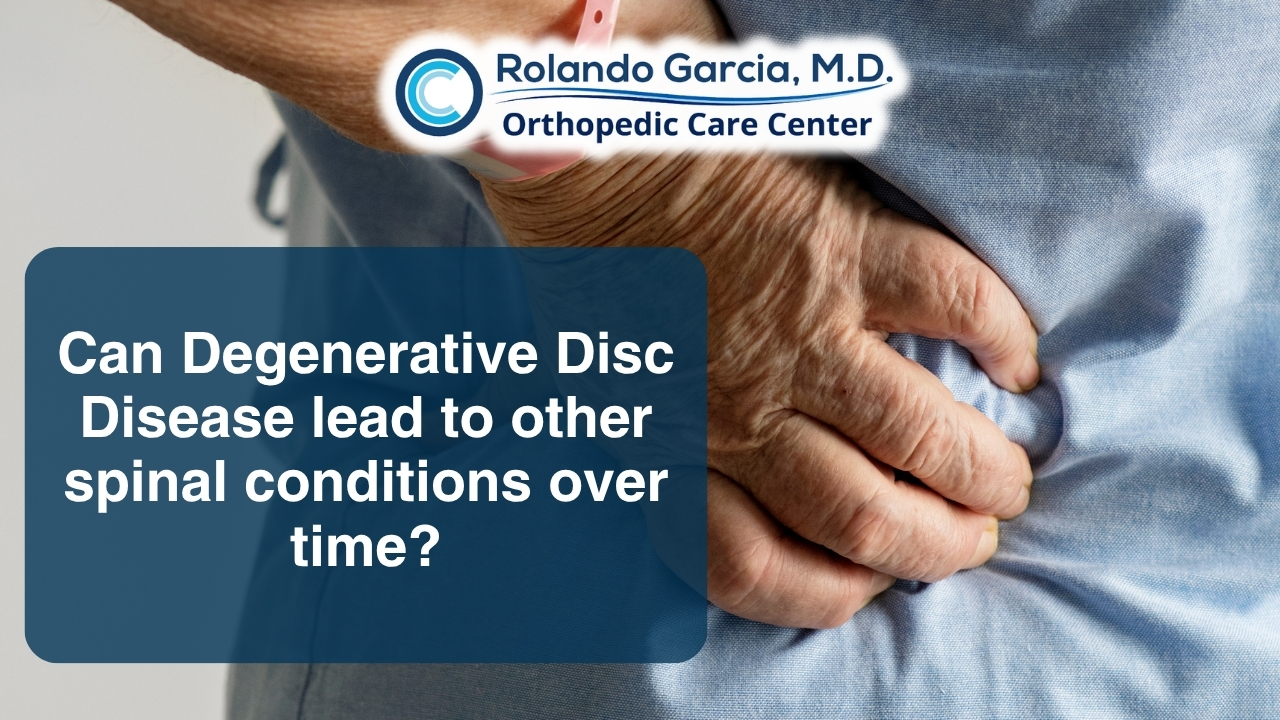 Can Degenerative Disc Disease lead to other spinal conditions over time?